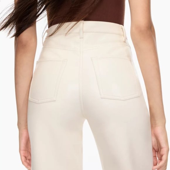 Aritzia Wilfred The Melina™ Cropped Pant, Birch, Size 2, NWOT, Never Worn - Picture 7 of 8